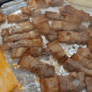 서울 중랑역 맛집 : 더덕 삼겹살 찐 맛집 풀잎 보리 쌈밥 생고기