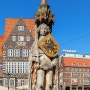 No. 742_ 독일의 유네스코 세계유산, 브레멘 시청과 롤란트 상(Town Hall and Roland on the Marketplace of Bremen)