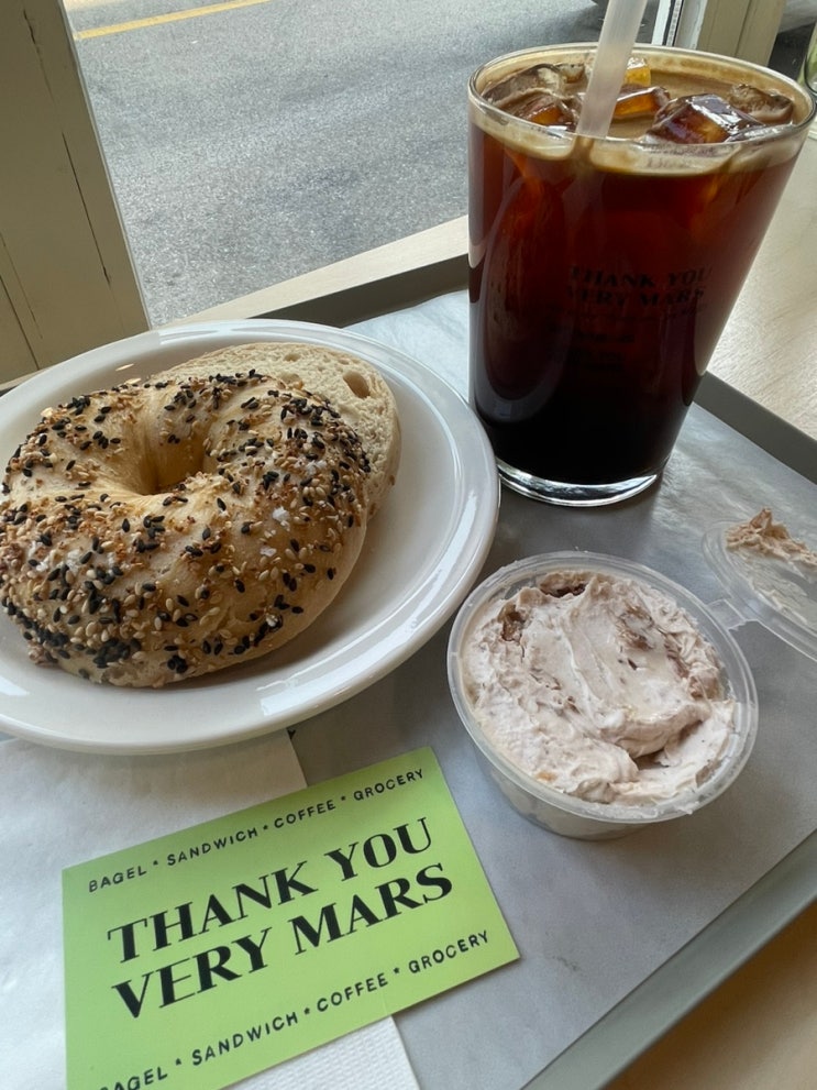 동탄 센트럴파크 베이글맛집 “땡큐베리마스”