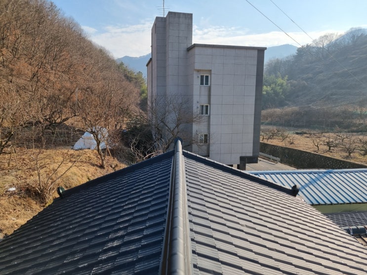 경남 창녕 한옥 칼라강판, 함석 기와 시공업체 480번째 지붕 : 네이버 블로그