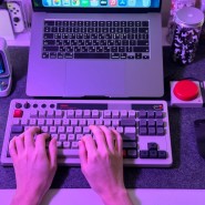 [8BitDo 키보드] 레트로 기계식 키보드 언박싱 타건영상 Retro Mechanical Keyboard