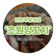 [인천_부평] 요즘 푹 빠져버린 부평 양꼬치 맛집 초원양꼬치 방문!