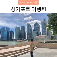 [싱가포르 여행] 마리나 베이 샌즈 쇼핑몰 TWG 티 매장 방문 후기 갈만한곳 추천