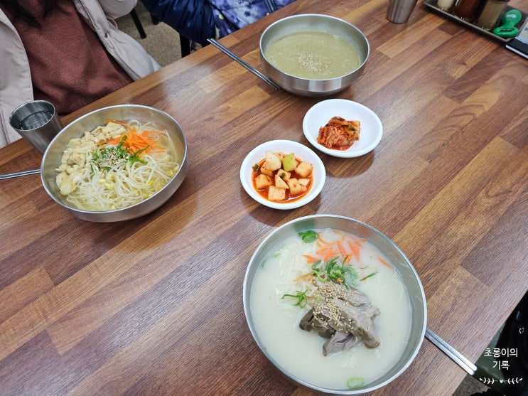 아침식사 가능한 제주 고기국수 맛집 면주막