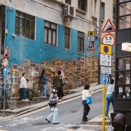 홍콩여행 2박4일 센트럴 미드레벨 에스컬레이터 타이쿤 덩라우벽화 헐리우드 로드
