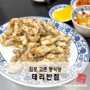 김포 고촌 짬뽕 맛집 이구역 중식 끝판왕 태리반점