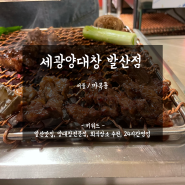 [서울/마곡동] 24시간 영업하는 검증된 양대창 맛집 '세광양대창 발산점'