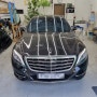 분당자동차유리 [ Mercedes Benz - S500 MAYBACH ] 벤츠 S클래스 마이바흐 전면유리교환 열차단썬팅시공 [ 자차 보험 처리 ]