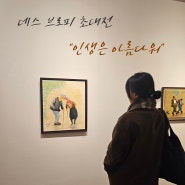 [서울 서초역 근처 무료 전시회 추천] Des Brophy 데스 브로피 초대전 #2월무료전시회 #흰물결갤러리