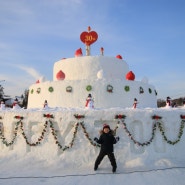 평창 대관령 눈꽃축제 30주년 눈꽃랜드 눈썰매