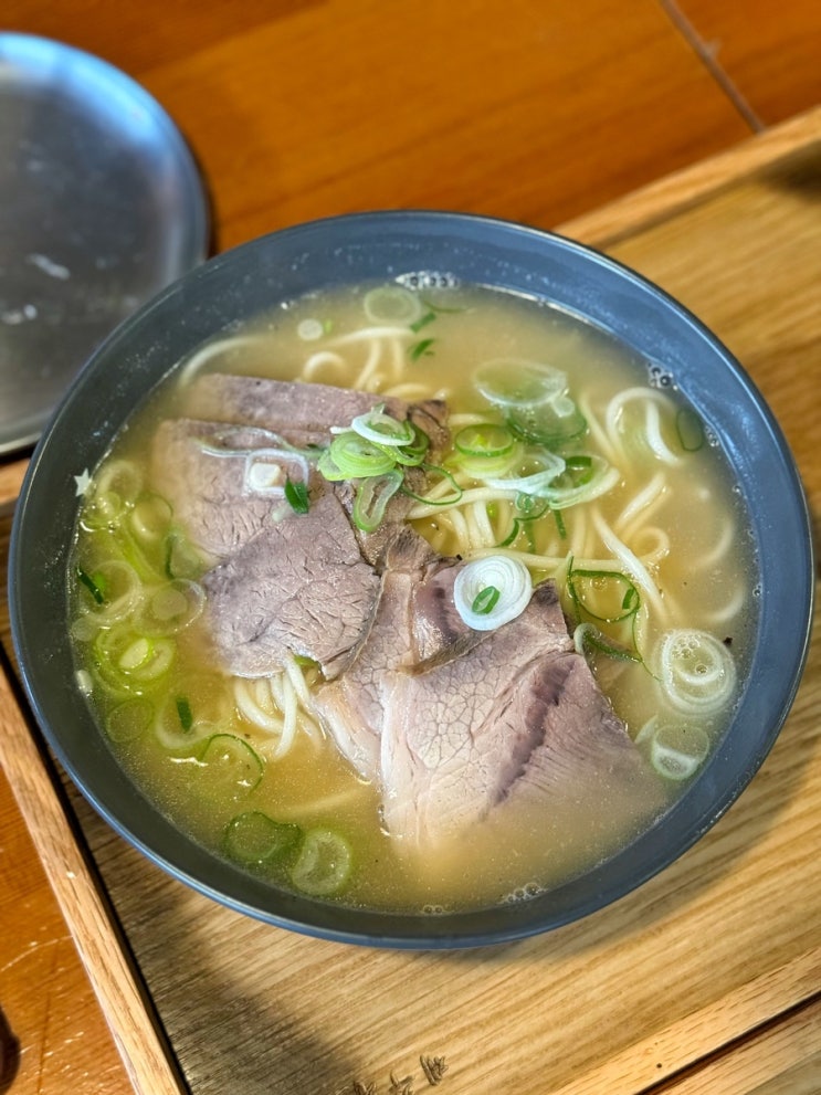 제주도 조천읍 고기국수 맛집 제주한면가