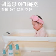 꿈비 퀵폴딩 아기욕조 링크맘 육아용품 핫딜가로 구매