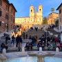 이탈리아 로마 여행 포폴로 광장, 스페인 계단, 트레비 분수 야경 산책 후기