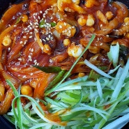 [배달음식] 매운 쭈꾸미덮밥 짱맛있어요 '광주 전대 <1992덮밥&짜글이 >'