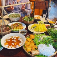 베트남다낭여행 현지 쌀국수 반쎄오 맛집 안하우스 레스토랑