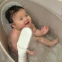 [백지생활] 한손샤워기 / 아기 목욕이 이렇게 편했다니! 한손으로 조절가능 샤워기