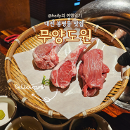 대전 봉명동양고기 맛집 주차 가능한 무양도원 프렌치렉 생생후기