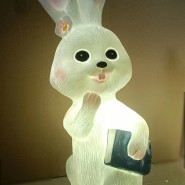 귀여운 토끼 모형의 공원 경관장식조명 'RB-B-R2 시리즈'