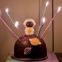 뚜레쥬르 생일케이크 우주인 캐릭터케이크 초코행성 지구인 와이프생일축하
