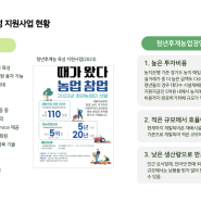 실내 농업 세미나 맛보기 2탄 // 후계농업경영인 육성 지원 사업