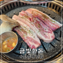 신흥역 금빛한돈 맛집 새로 오픈한 고기집