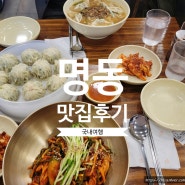 [국내맛집] 서울 - 명동 대표 맛집 칼국수와 만두가 맛있는 명동 교자 후기