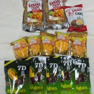 필리핀 보라카이여행 기념품 쇼핑리스트 추천 : 바나나칩, 큐브망고젤리, 초코망고 보라아재재