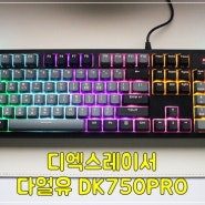 다얼유 DK750PRO 기계식키보드 적축 후기