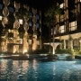 싱가포르 센토사 빌리지호텔 밤수영 + 조식