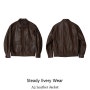 [NEWS] SEW A2 Leather Jacket Dark Brown