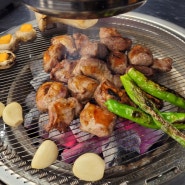 부산명지맛집) 포항식 갈매기살 육즙팡팡 '일등 간받이'