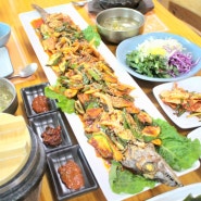 통양념갈치구이가 맛있는 쌈밥한고등어 김해맛집