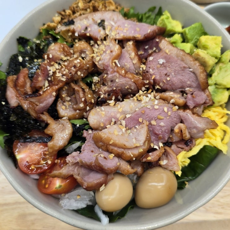 [노량진 샐러드 포케 맛집] 혼밥 다이어트하기 편한 행복은 간장밥 : 네이버 블로그