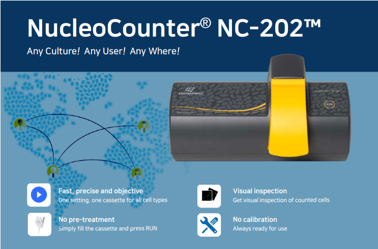 한 번 더 진화한 Cell counting의 Golden Standard! NucleoCounter NC-202 : 네이버 블로그