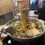 후쿠오카 원조 모츠나베 라쿠텐지 하카타역앞점 : 깔끔한 모츠나베와 맛있는 짬뽕면