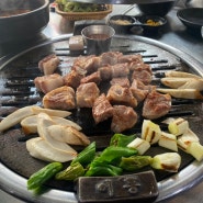 김포 운양동 검암연탄집 개인적으로 항정살 굉장히 맛있다!!!