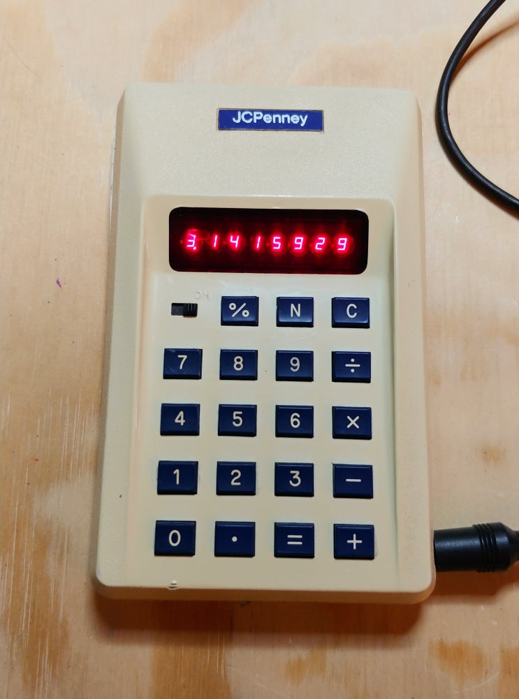 JCPenney Lot 2310 calculator 계산기 : 네이버 블로그