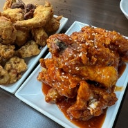 수원 통닭거리 유명한 진미통닭 솔직후기/ 장안통닭과 비교