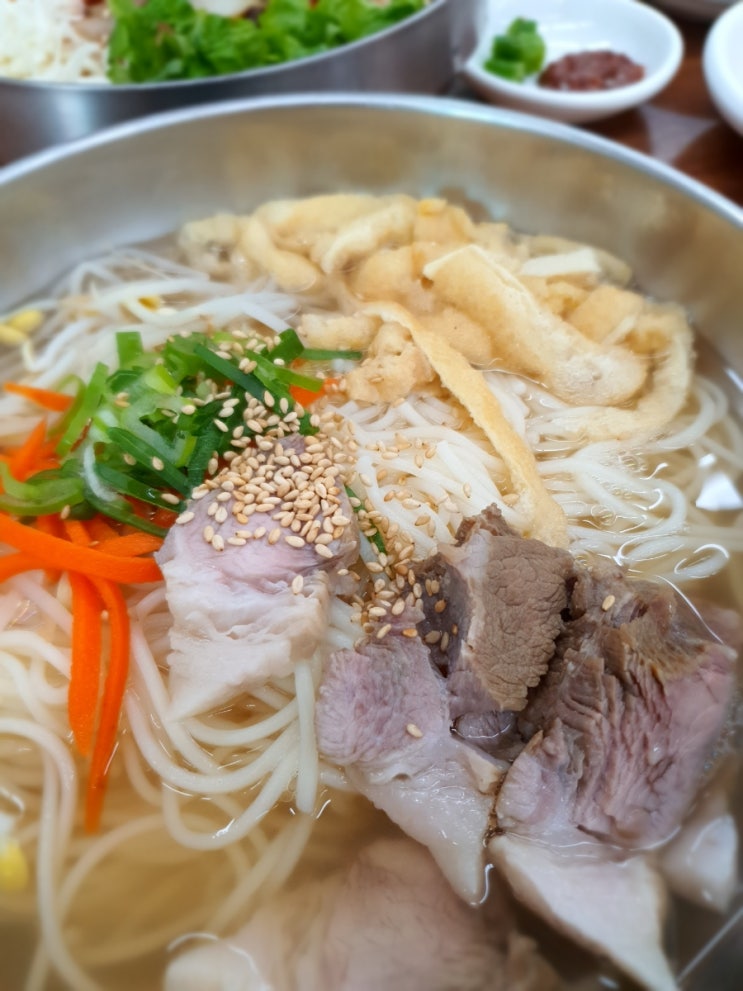 [면주막] 제주 고기국수 맛집 / 에코랜드 근처 맛집 고기국수...