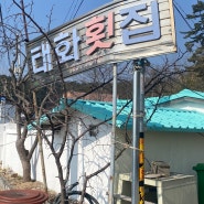 포항 물회 맛집 태화횟집 현지인 참가자미물회