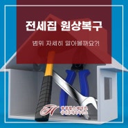 전세집 원상복구 범위 자세히 알아볼까요?!