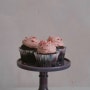발렌타인데이 컵케이크 만들기 딸기버터크림만들기 노버터초코컵케이크 홈베이킹