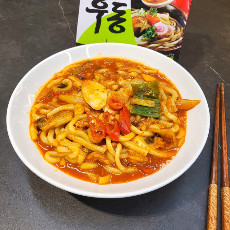 투다리 김치우동 레시피 생생우동 조합 맛있게 김치우동 조리법 만들기 : 네이버 블로그