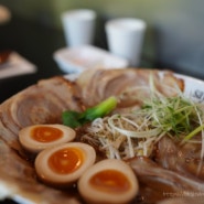 대구 라멘 맛집 '사야까'. 한우 사골 육수로 만들어요.