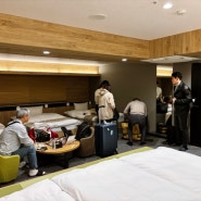 오사카 대욕탕 6인호텔 퍼스트캐빈 미도스지남바(난바) 패밀리룸 솔직후기
