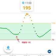 떡국, 깨찰빵 혈당