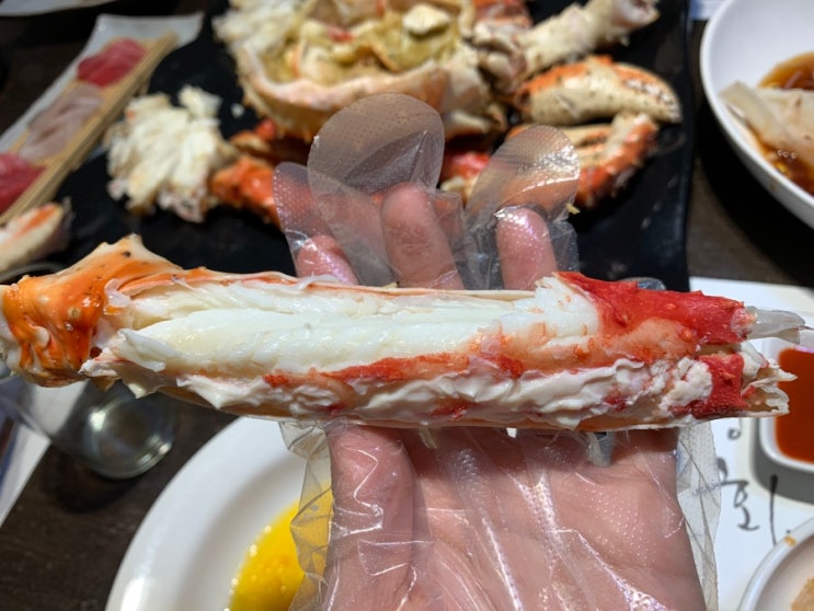동탄 남광장 게랑 회랑 킹크랩 코스 요리 대게 킹크랩 추천 회식장소 외식추천 : 네이버 블로그