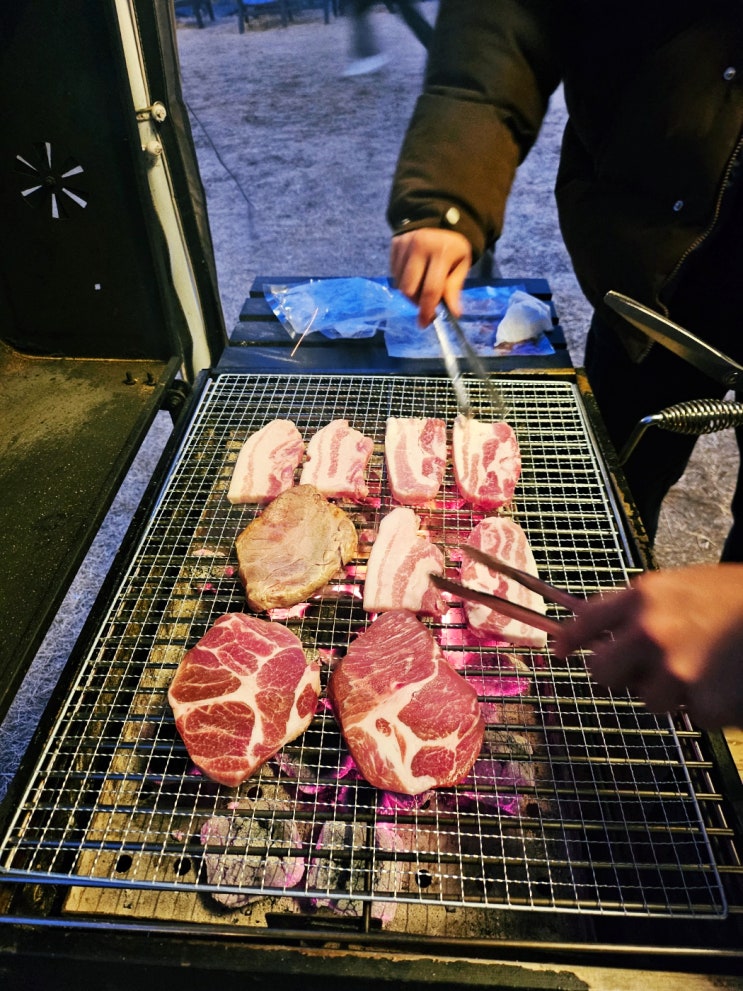 강화도 캠핑분위기 즐기는 바베큐식당 [돌멩이캠핑바베큐]