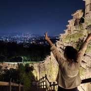 서울 밤 야간 드라이브 야경 북악스카이웨이 대신 와룡공원 사진 포인트