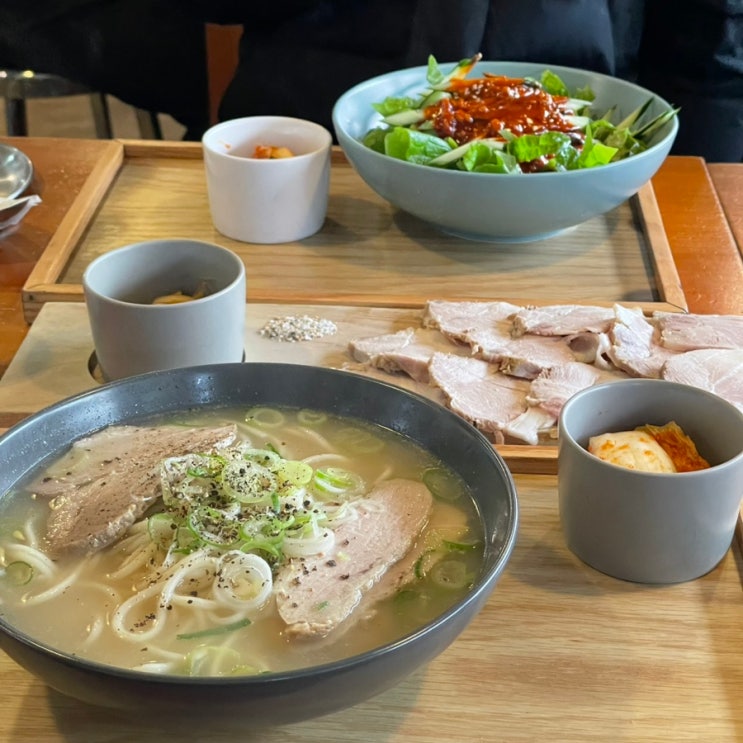 [제주한면가/제주]5시간만 우영하는 고기국수와 돔베고기...